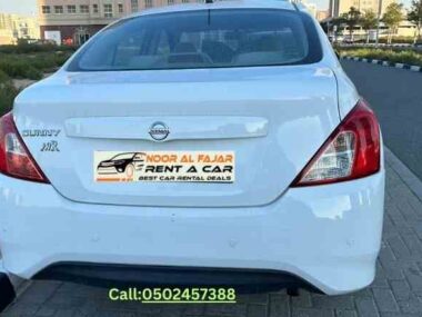 Nissan Sunny 2020 On Road in Dubai – Reliable Rental for Every Journey